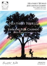 Heather's World SATB choral sheet music cover